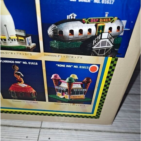 Leftons ROADSIDE DELITES "Kone Inn" #01613 David Stavitz iconic kitchy buildings - Picture 5 of 12